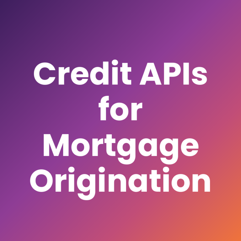 CRS Credit API | Credit Score Data API, Fraud, Compliance